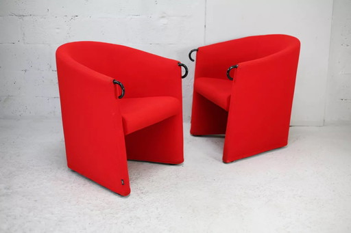 2x Arflex Sessel Rot