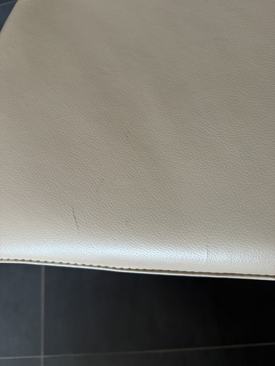 Image 1 of Leolux eetkamerstoelen (6x), model Freyr, kleur Taupe; Wapiti