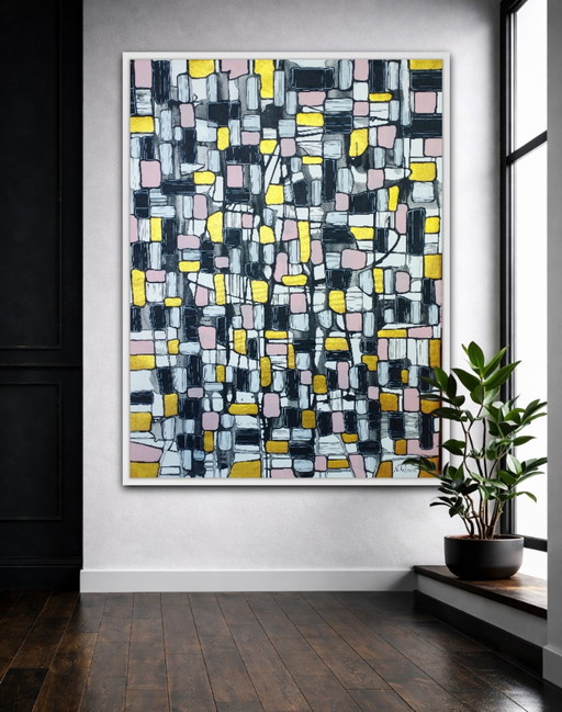 Natia Antadze Abstract Composition XXL