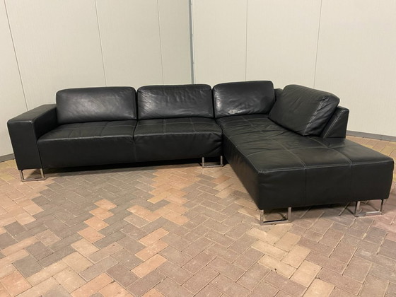 Image 1 of Piet Klerkx Grote Leren Hoekbank– Ruime Hoekcomfort-Tijdloze Lederen Elegantie-Gratis Levering