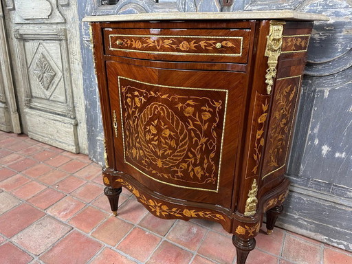 A magnificent marquetry commode - Napoleon III style
