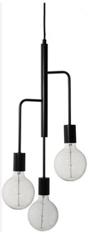 Frandsen Cool Chandelier pendant lamp - black