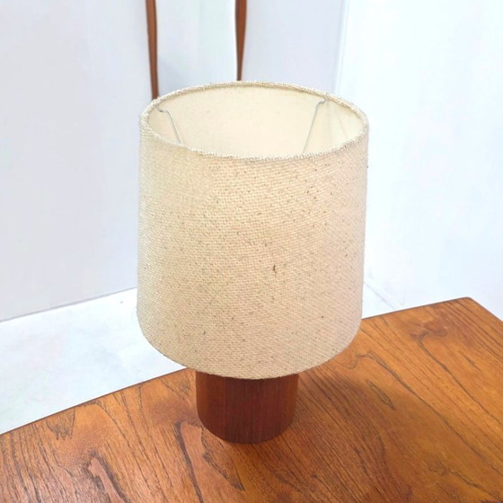 Image 1 of Lámpara danesa de teca, diseño de mediados de siglo de los años 60