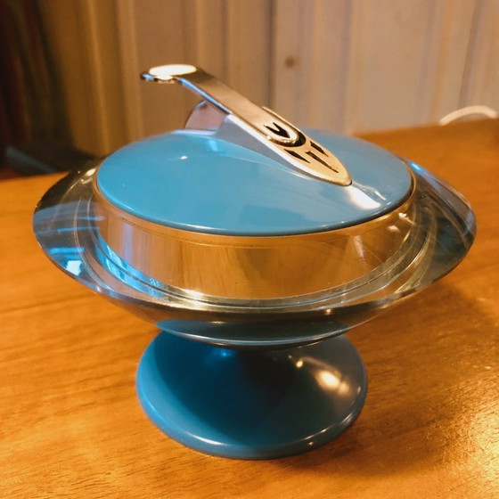 Image 1 of Vintage Table Lighter - Space Age - Maruman - T36 Saucer - Japan - 1970