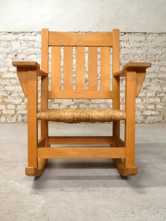 Sedia a dondolo king size 1980 – Sedie a dondolo, Legno, Vintage (photo 2 of 7)