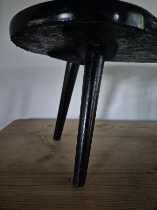 Vintage Plant Table Formica Kidney-Shaped a