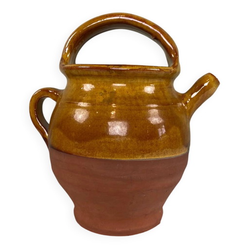Ochre terracotta water bottle