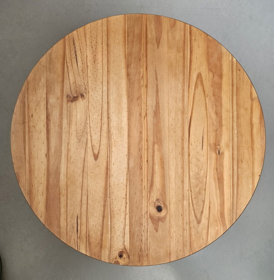 Image 1 of Vintage Scandinavian solid pine side table