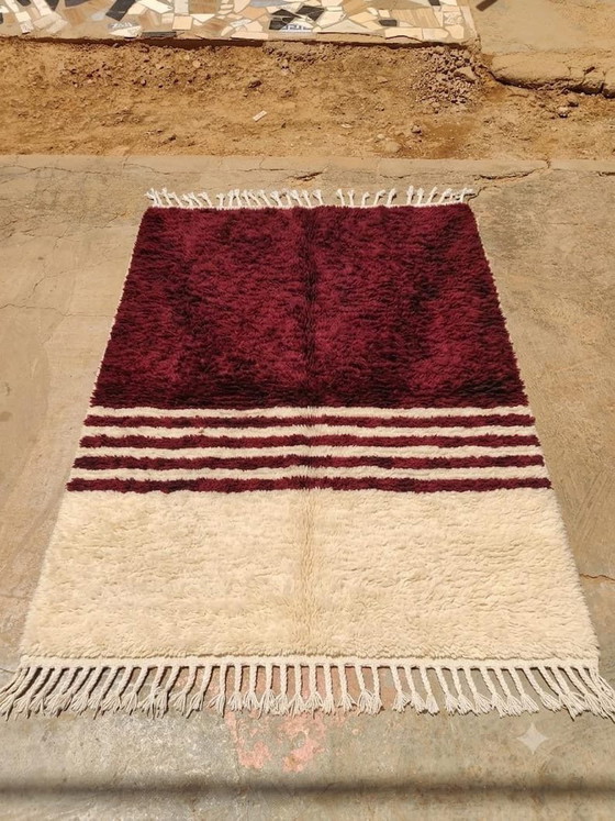 Alfombra de lana natural hecha a mano de 1,5/2,5 m – Ahrend, Wool (photo 4 of 6)