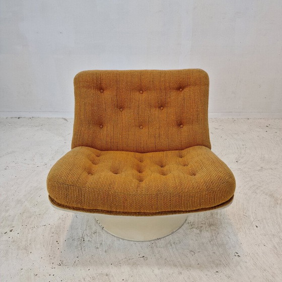 Image 1 of Vintage model 975 armchair in wool by Geoffrey Harcourt for Artifort, 1970