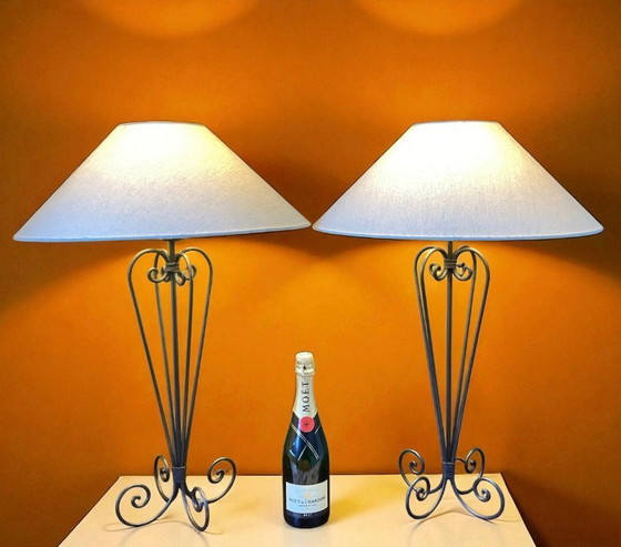 Image 1 of Ensemble de lampes de table de style méditerranéen