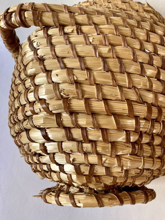 Image 1 of Damigiana intrecciata