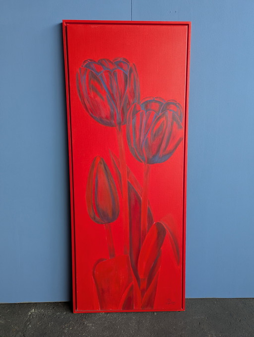 Grand tableau Tulipes / Joop Rozendaal