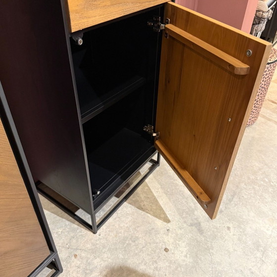 Vintio - Eiken fineer - Visgraat - Open vakken – Pronto Wonen, Boekenkasten (photo 3 of 3)