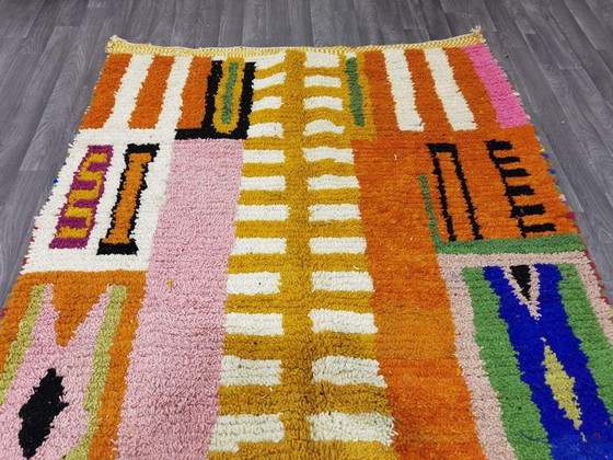 Prächtiger, farbenfroher Berberteppich 150/250 cm – Teppiche & Läufer, Wool (photo 3 of 7)