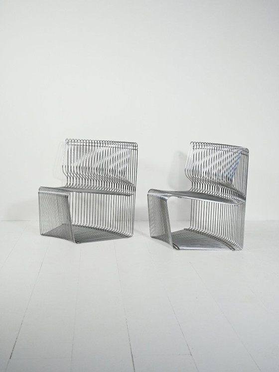 Image 1 of Coppia di poltrone “Pantonova” di Verner Panton