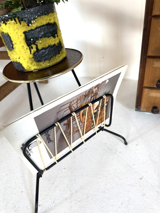 Image 1 of Tavolino/portaoggetti da fumo vintage danese, Danimarca anni '60