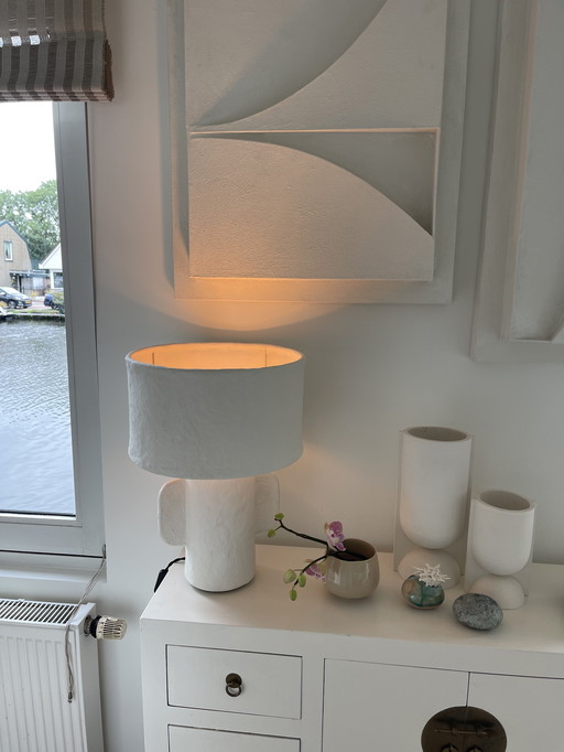 Serax white earth table lamp