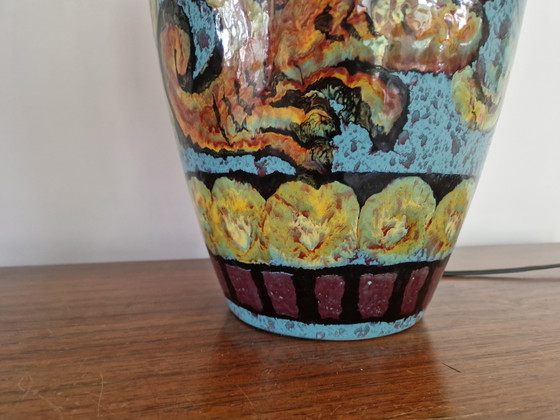 Image 1 of 2 hubert olivier keramieken tafel lampen