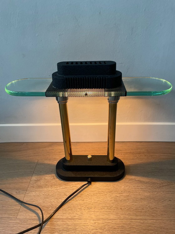 Image 1 of Robert Sonneman Tafellamp voor Gerorge Kovacs