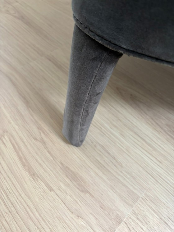 Maxalto Febo Fauteuil – Metal, Velvet (photo 4 of 7)