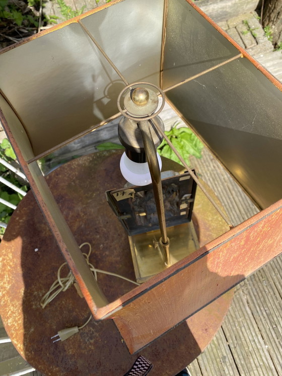 Lampe Hollywood Regency en Laiton – Brass (photo 10 of 10)