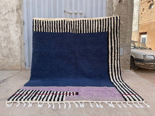 Tapis marocain artisanal en laine 300cmx200cm