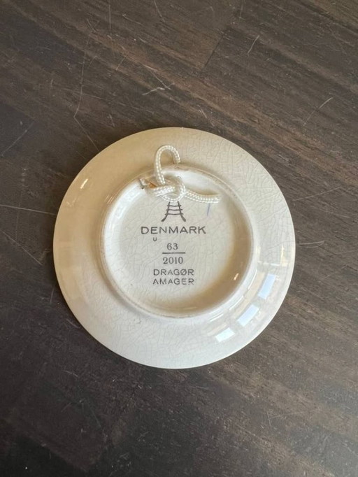 Assiettes vintage danoises Royal Copenhagen