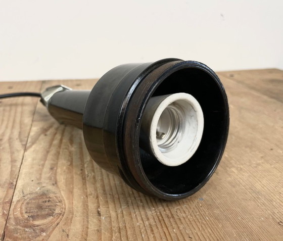 Image 1 of Vintage Industrial Bakelite Hanging Work Light, 1960s