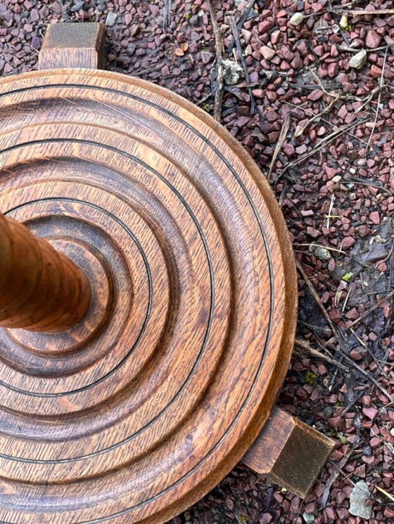 Image 1 of Beistelltisch, Holzsockel