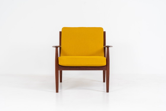 Image 1 of “Fd-128” Easy Chair By Grete Jalk For France & Son (Denmark, 1960S).