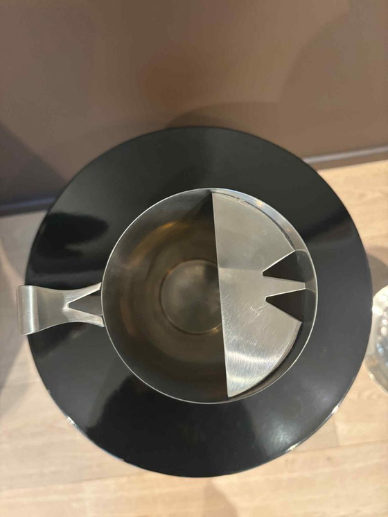 Image 1 of Pitcher Jug stainless steel Stelton design Arne Jacobsen.