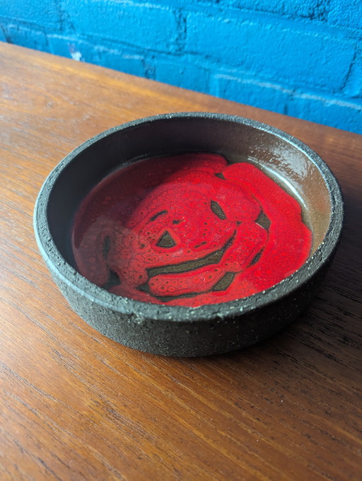 Vintage Keramische Schaal Lehmann Denmark