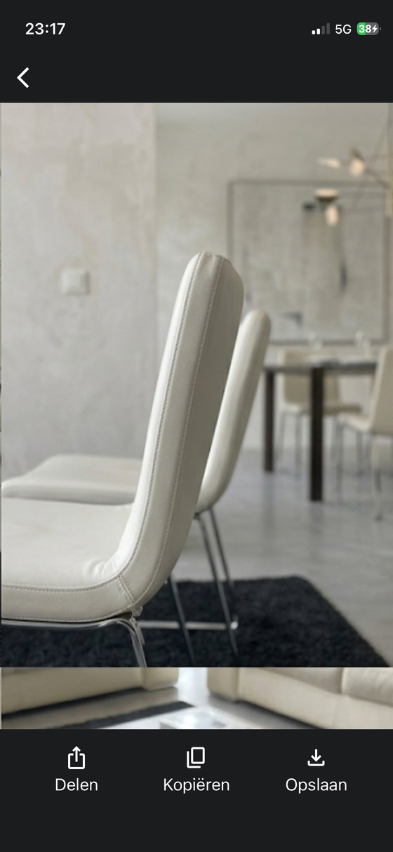 Image 1 of 6x B&B Italia Vol au Vent – Mario Bellini – Exclusief Italiaans Design