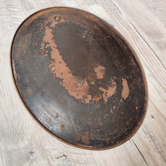 Image 1 of 2 dipinti su lastre di metallo