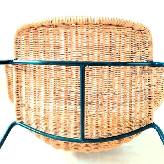 Gian Franco Legler - Serie Basket – Sillas de comedor, Rattan (photo 5 of 9)