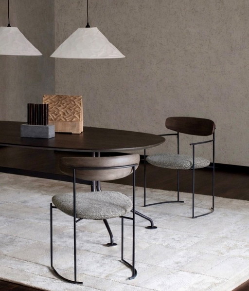 KEEL Potocco stoel (nieuw product) – eetkamerstoelen, Iron, Wood (photo 2 of 6)