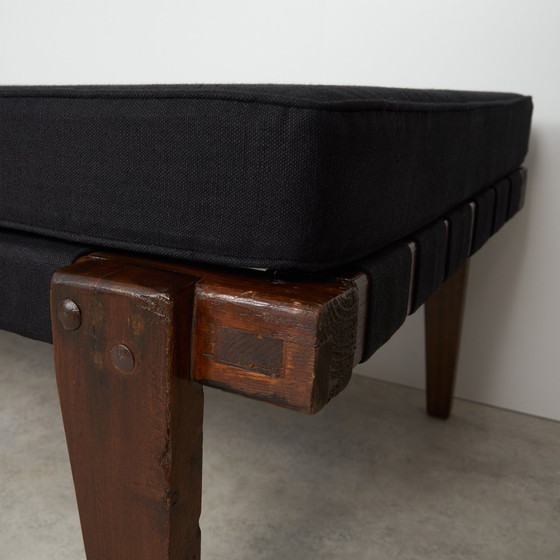 Image 1 of Divano letto smontabile Pierre Jeanneret, modello n. &#39;PJ-L-01-A&#39; Chandigarh, India, 1955-1956