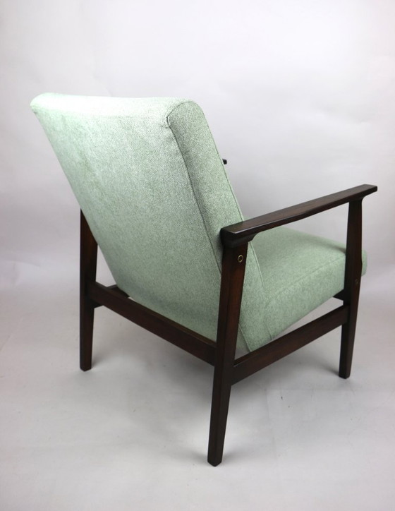 Image 1 of Fauteuil lounge vert clair GFM63 de J. Kedziorek, années 1970
