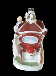 Image 1 of 2201 Vintage Baroque Kitsch Porcelain Figurine