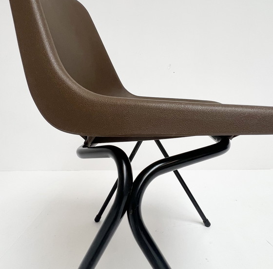 Image 1 of Satz von 6 Polyprop-Stühlen von Robin Day, 1960er Jahre