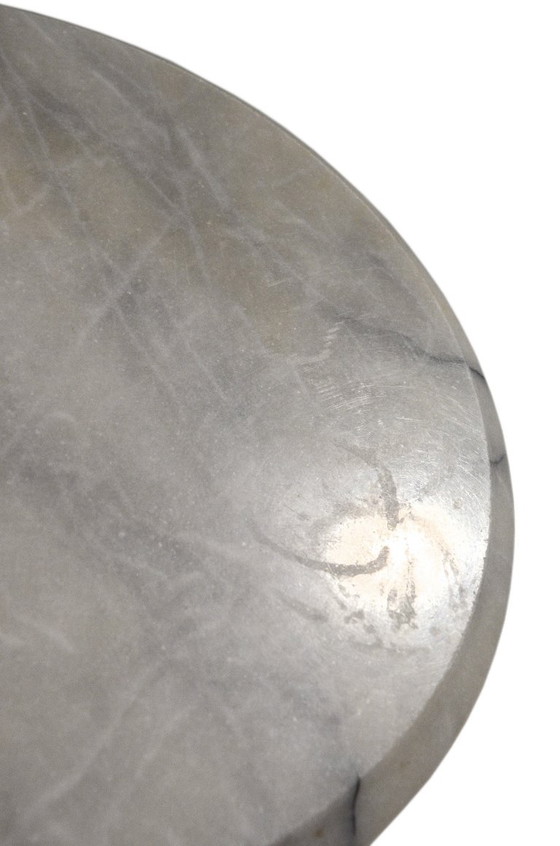 Marmeren draaiplateau, 30,5 cm x 3,5 cm, vintage – Tafelaccessoires, Marble (photo 3 of 6)
