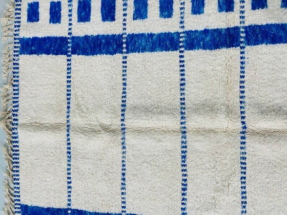 Tappeto blu fatto a mano 250cm x 150cm – Tappeti, Wool, Bohemian (photo 5 of 7)