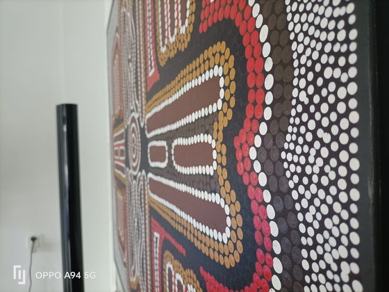 Aboriginal Painting – Paintings & Drawings, Wood, Canvas (photo 3 of 9)