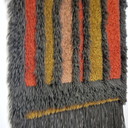 Tapis mural vintage 70s en laine Smyrna Years 70s Wall Rug