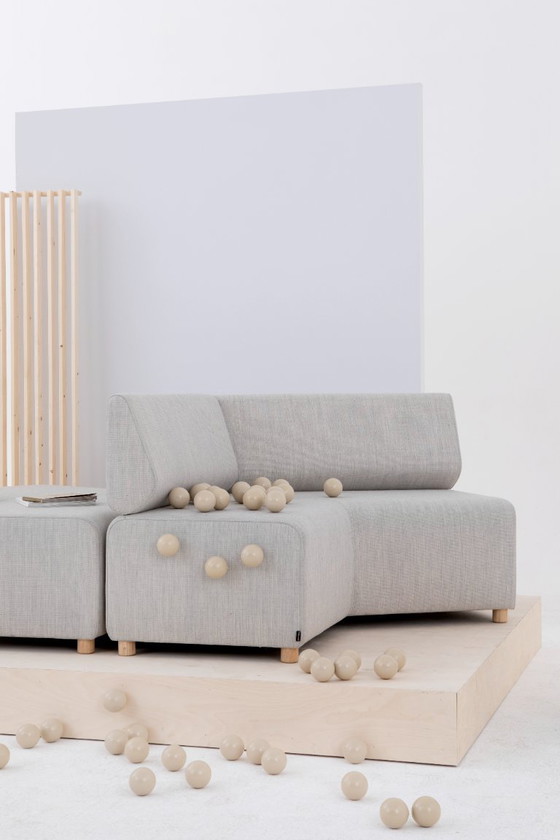 Image 1 of Modular designer sofa - Cascando Team BSM | Kvadrat Canvas | Peter van de Water