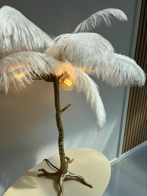 Image 1 of Light & living feather lamp