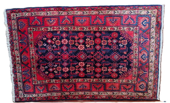 Tappeto persiano vintage Hamadan - 187 x 119 cm – Oggetti decorativi, Wool (photo 2 of 5)