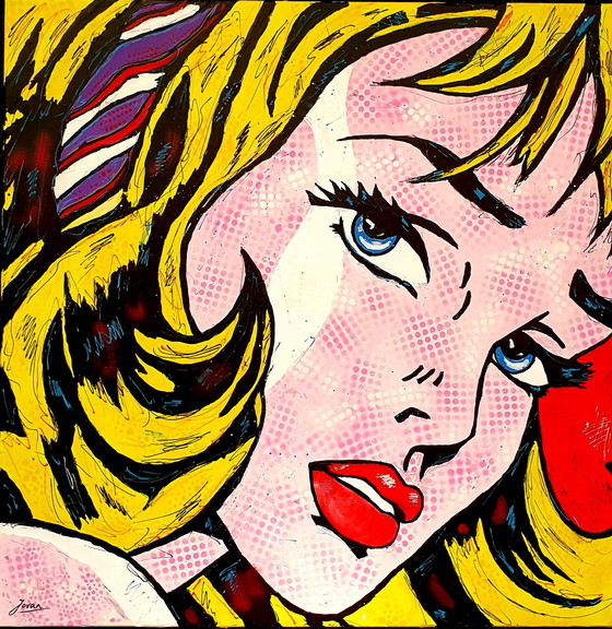 Image 1 of Jovan Srijemac (1962) - Pop Art Angel