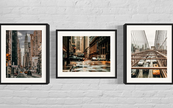 Image 1 of Streets of New York V - Series of 3